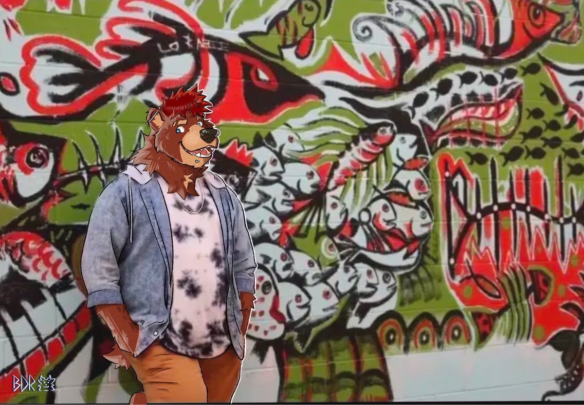 Folkor_Kuma__'s tweet photo. Just a bear in his element!
🎨Drawover done by @BigDergRex https://t.co/ZQjOBJI8Py