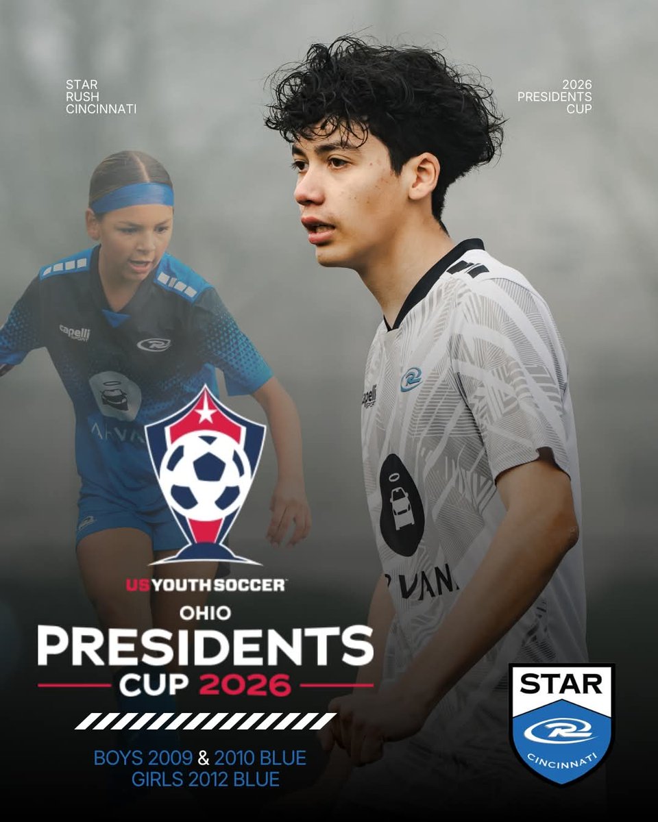 STARSoccerClub's tweet image. 🚨A huge weekend ahead for STAR Rush 🚨

EPIC Cup  
🔵 B2017 White
🔵 B2016 Grey
🔵 B2015 White
🔵 B2015 Grey
🔵 B2013 White
🔵 Boys High School

Presidents Cup  
🔵 G2012 Blue
🔵 B2010 Blue
🔵 B2009 Blue

#WeAreSTAR 
#RUID 
#WeAreTheRush 
@RushSoccer