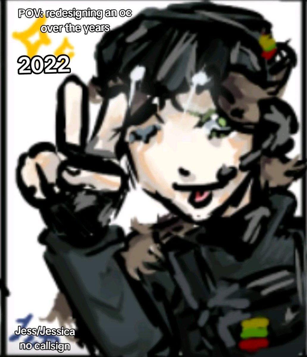 MXNSmatt's tweet photo. Redesigning an oc over the years
#cod oc went from being a 5'0 19 year old captain, to a mary sue, to a captain with shitty design, to finally becoming a sergeant with some melanin https://t.co/A8aRmwXaGf