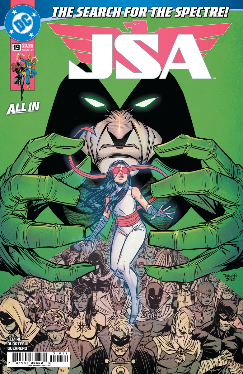 BuzzComics's tweet photo. Preview de JSA#19 par Jeff Lemire, @DiegoOlortegui_ et Luis Guerrero chez @DCOfficial / @TheDCNation #DCComics #Comics #DCAllIn #JSA https://t.co/8oDRPaFnO3 https://t.co/A0qEY4Q467