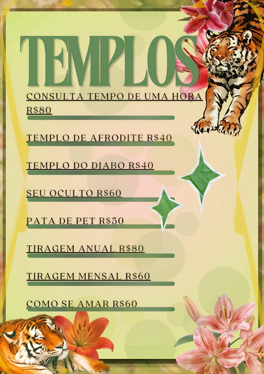 ★ Giu é Cartomante! 🐯 MESA ABERTA tweet media