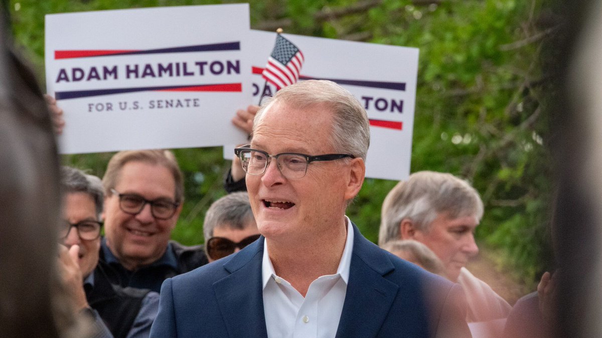 colston's tweet image. #Kansas pastor enters U.S. Senate race as Democrat, wants to give Roger Marshall an early retirement • Kansas Reflector kansasreflector.com/2026/04/30/kan… #teamJesus

"Some of those people, he said, also encouraged him to run as a Democrat instead of as an independent." he was ill-informed