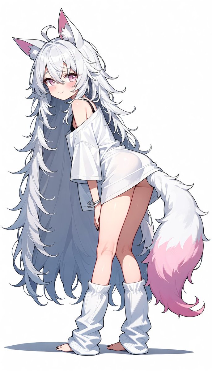 Collar_AI's tweet image. *blushes*
Wait, did Shion do it right, sis?

H... Happy Foxy Friday everyone!

#AIイラスト #AIart #AizawaShion #FoxyFriday