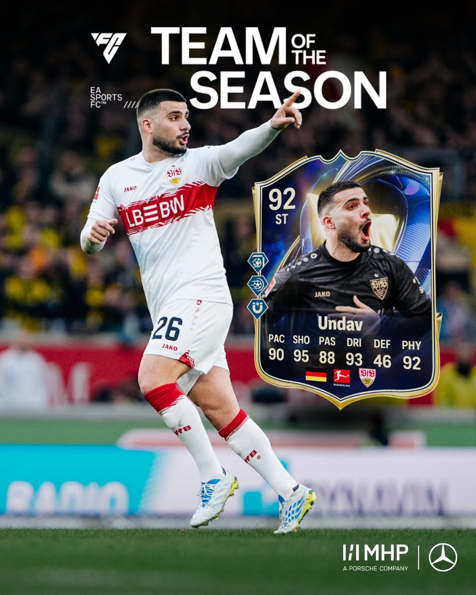 VfB_eSports's tweet image. Unsere beiden Spieler Ange und Deniz sind ab heute im Spiel verfügbar! Holt euch ihre „Team Of The Season“ der Bundesliga Karten jetzt. Wir wünschen euch das benötigte Packluck. 

#VfB #VfB1893 #Bundesliga #TOTS #BLTOTS @VfB
