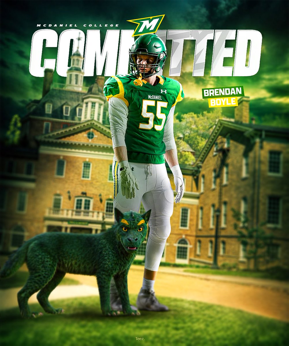 BrendanBoyle75_'s tweet photo. Blessed to announce my commitment to McDaniel College! Thank you to @CPiercy4 and @CoachFultz for the opportunity 
@CoachErxleben @Coach_J_Lundy @CoachClark16x @austell30 @SRHSFootball https://t.co/Zbhd4VKgrV