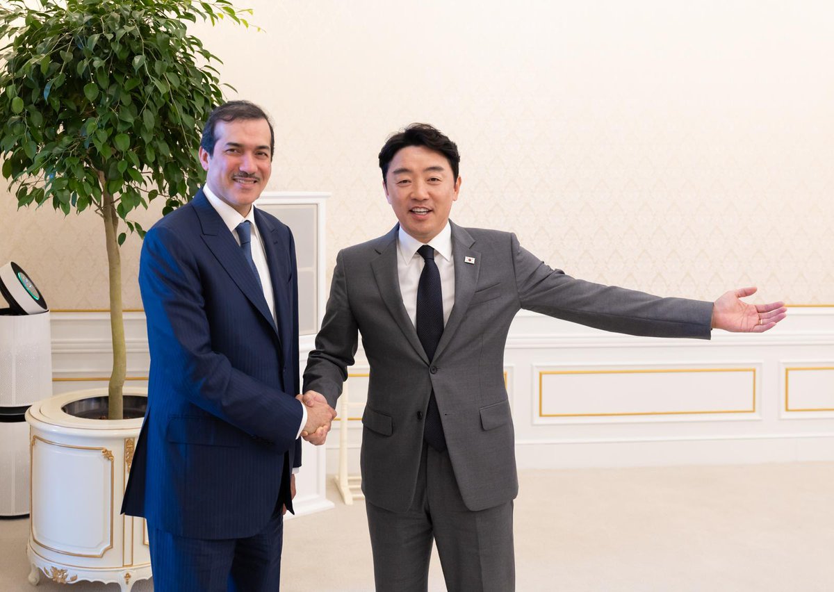 QNA_Deutsch's tweet image. #Katar und #Korea bauen strategische Partnerschaft in Schlüsseltechnologien aus
#QNA #KI
bit.ly/4n62ImM