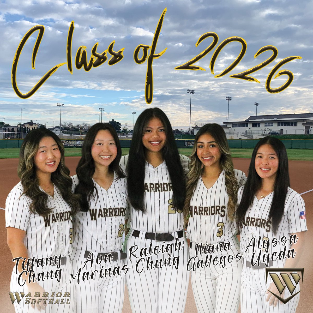 WestHS_softball's tweet photo. Last home game of the regular season.  It’s time to honor our seniors, Alyssa, Iliana, Tiffany, Ava, and Raleigh on 4 great varsity years!  We take on Torrance at 3:30!   @breezepreps @NickIngram310 https://t.co/QazHXQUZgR
