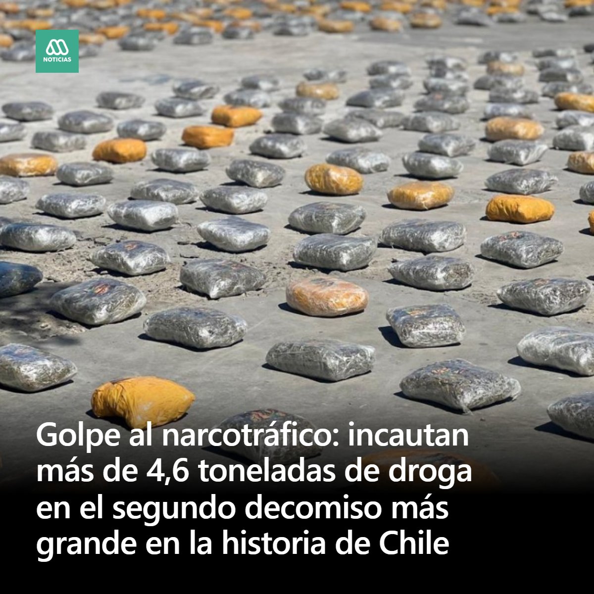 Incautan más de 4,6 toneladas de droga en Calama, en la segunda mayor ...