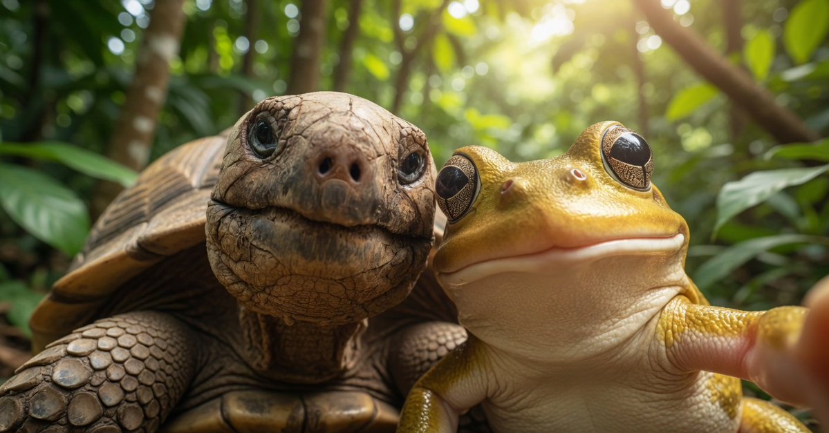 frog tweet media