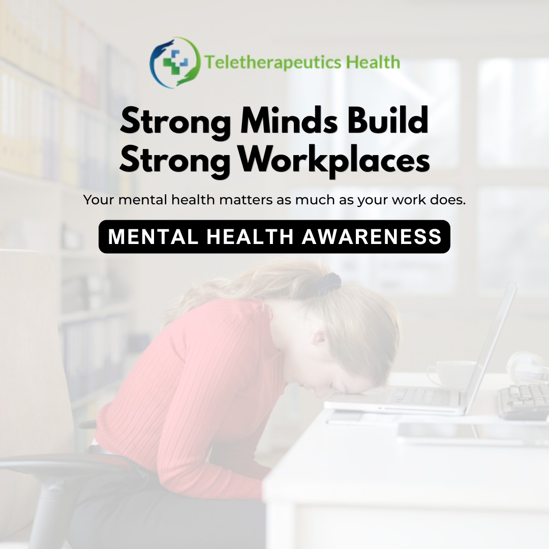 teletheraprutic's tweet image. Your mental health matters just as much as your work.
Take a moment to pause, reset, and check in with yourself.
Support, balance, and well-being should be part of every workplace.
#MentalHealthAwareness #WorkplaceWellbeing #MentalHealthMatters #HealthyWorkplace #SelfCare