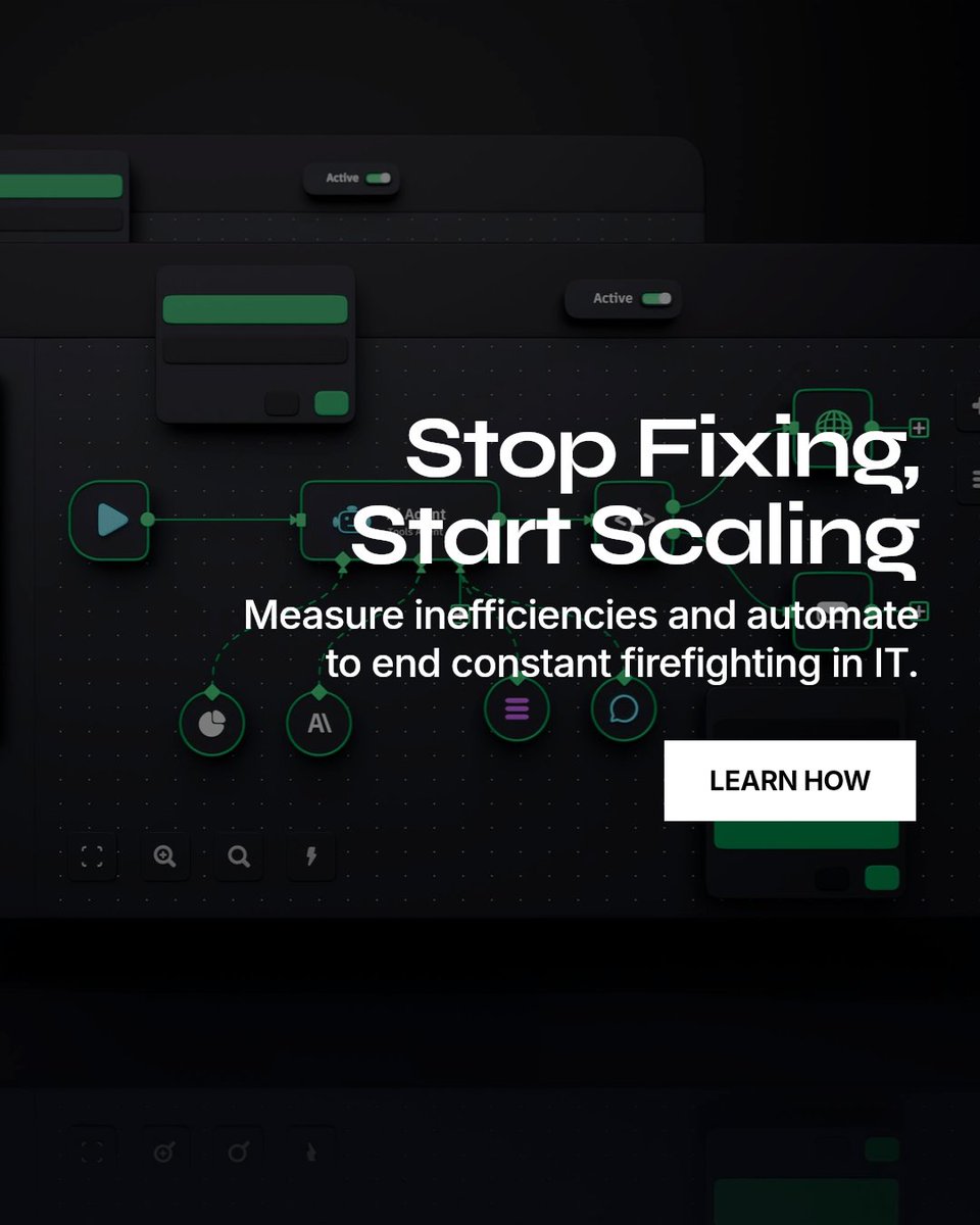 thetechkooks's tweet image. Most managed IT focuses on uptime but misses the bigger picture: measure inefficiencies, monitor automation health, eliminate manual tasks. That's how you stop firefighting and start scaling. What's your biggest IT bottleneck? Comment below. #itsupport #SMB
