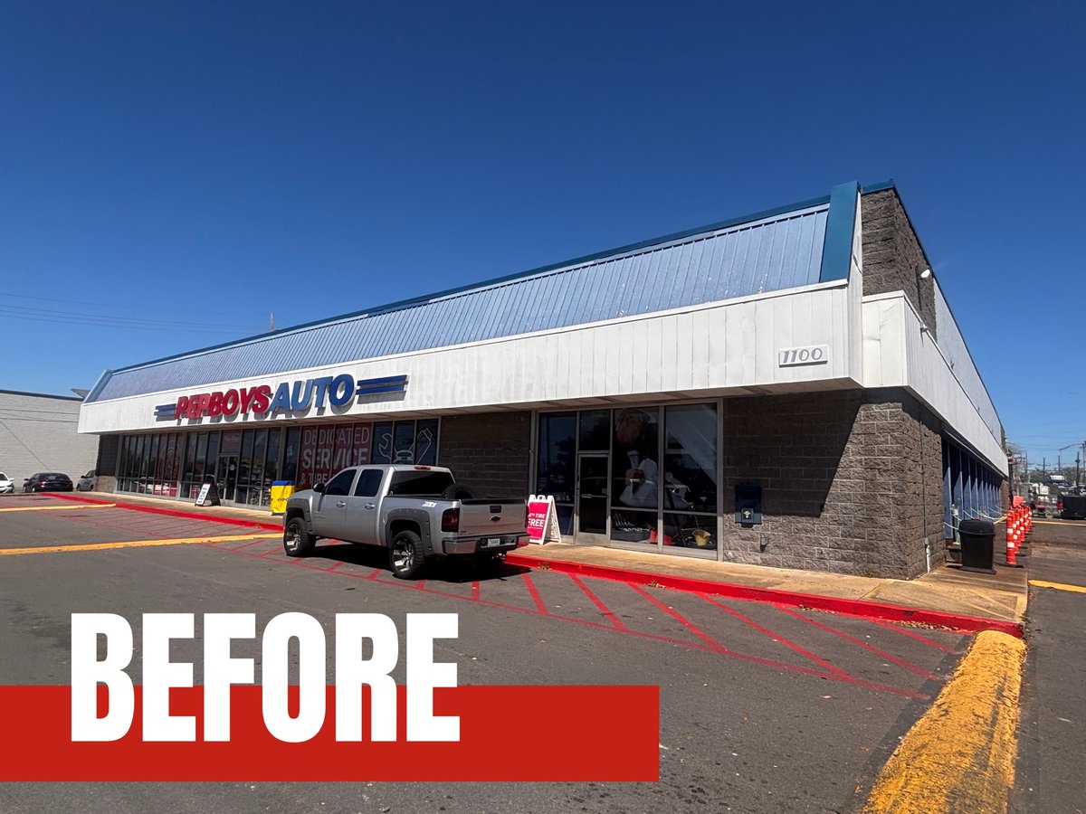 HarrisonContrCo's tweet photo. Fresh look for Pep Boys in Gretna, LA!

Another project we’re proud to put our name on. Take a look at the finished transformation!

#HarrisonContracting #CommercialPainting #PepBoys #LouisianaConstruction #ProjectSpotlight #PartnershipsThatPerform #RelyonRED https://t.co/U6TK0U4g8W