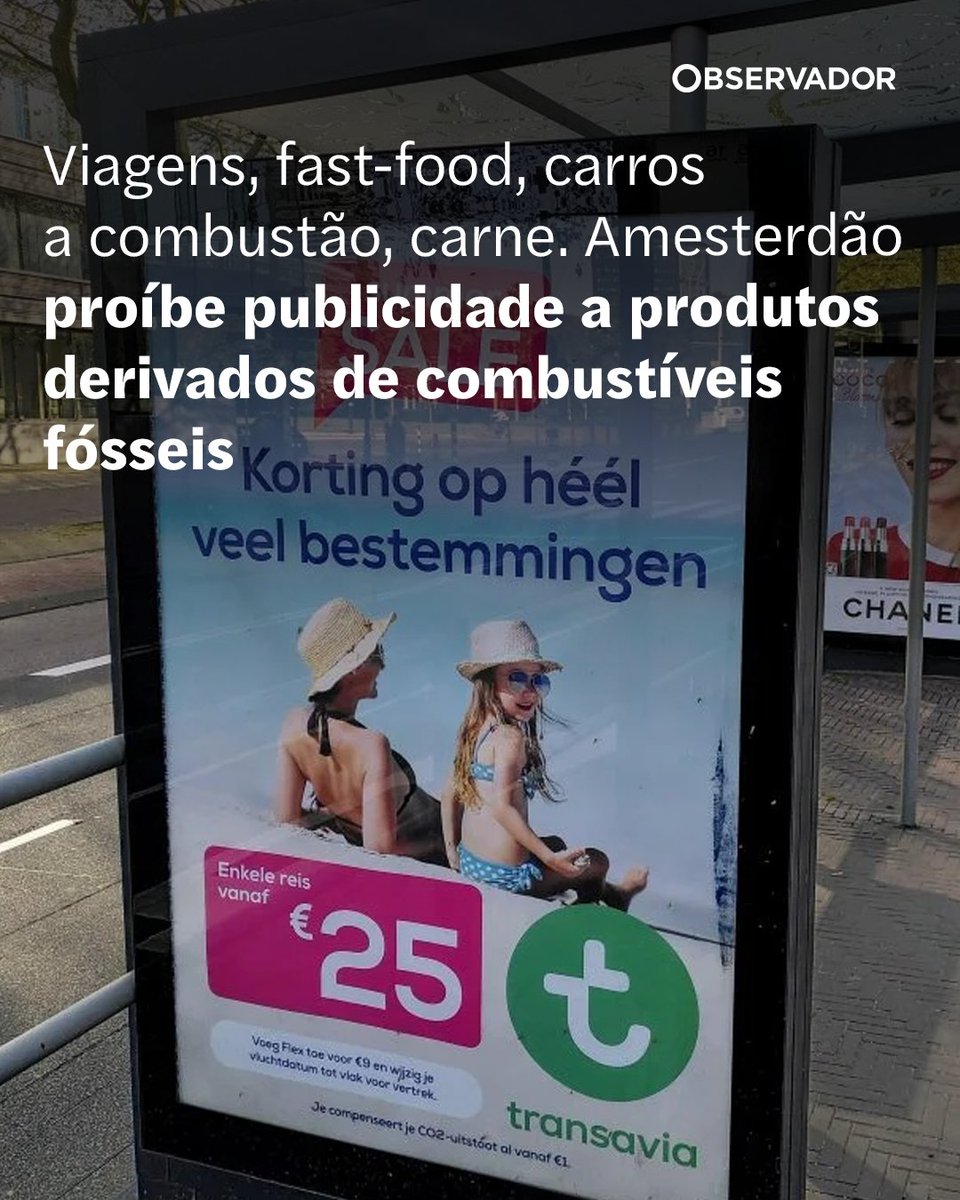 observadorpt's tweet image. Proibição de publicidade a este tipo de bens e serviços no espaço público entra em vigor esta sexta-feira, depois de ter sido aprovado uma proposta apresentada por dois partidos ambientalistas.

Saiba mais no link nos comentários.

#PaísesBaixos #Publicidade #Marcas