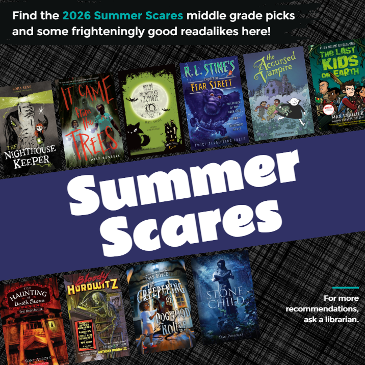 goodnight_lib's tweet photo. There's nothing like those warm, summer frights! 😱 Don't pay attention to what's creeping through the campground and bundle up in your sleeping bag with a good book instead. https://t.co/YoqhkJhP1N