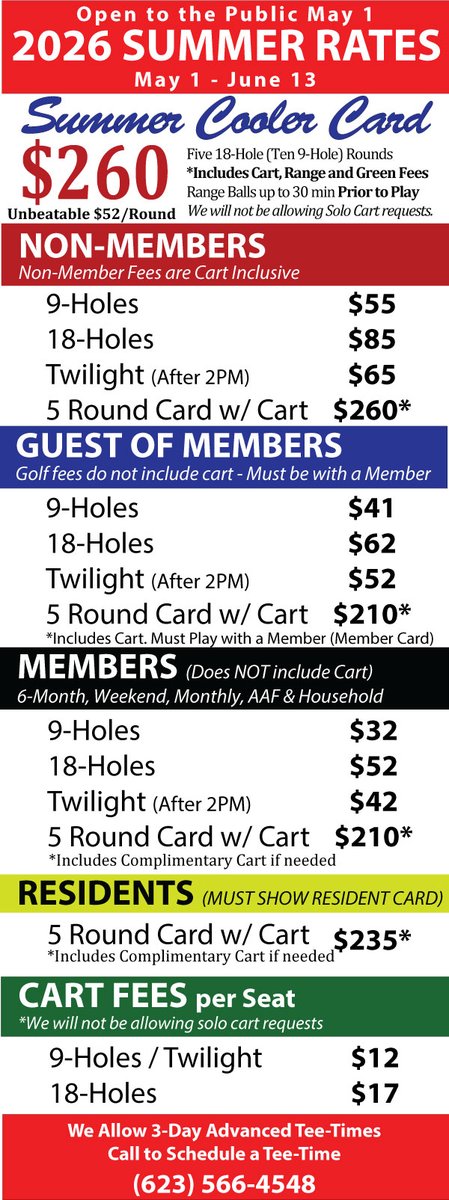 WBVGC's tweet photo. WBGC: Open to The Public Today May 1 - Summer Cooler &amp; Rates Begins - PXG Fitting Tomorrow - https://t.co/xr06r9MpLL https://t.co/JxAP3HJmoD
