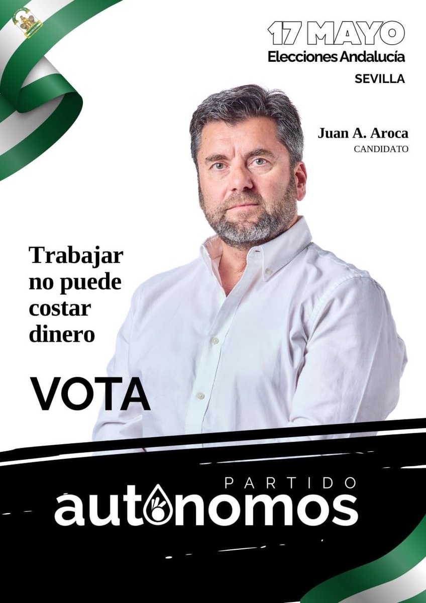 p_autonomos's tweet photo. ¡Noche de debate en @7TVAndalucia!
Hoy a las 23:00h analizamos las elecciones andaluzas del #17Mayo en un nuevo programa de #AndalucíaDebate. 🎙️
Contaremos con la participación de:
✅ @jaenmerecemas1
✅ @p_autonomos
✅ @100x100Unidos
✅ @PartidoPACMA
📺👇
#Andalucía #autonomos https://t.co/0uNyQ7Rbah
