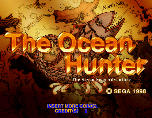 wallabites's tweet photo. Real ones will (hopefully) recognize this scenario from the suuuper underrated SEGA arcade game, The Ocean Hunter. https://t.co/NAfsVm14pK