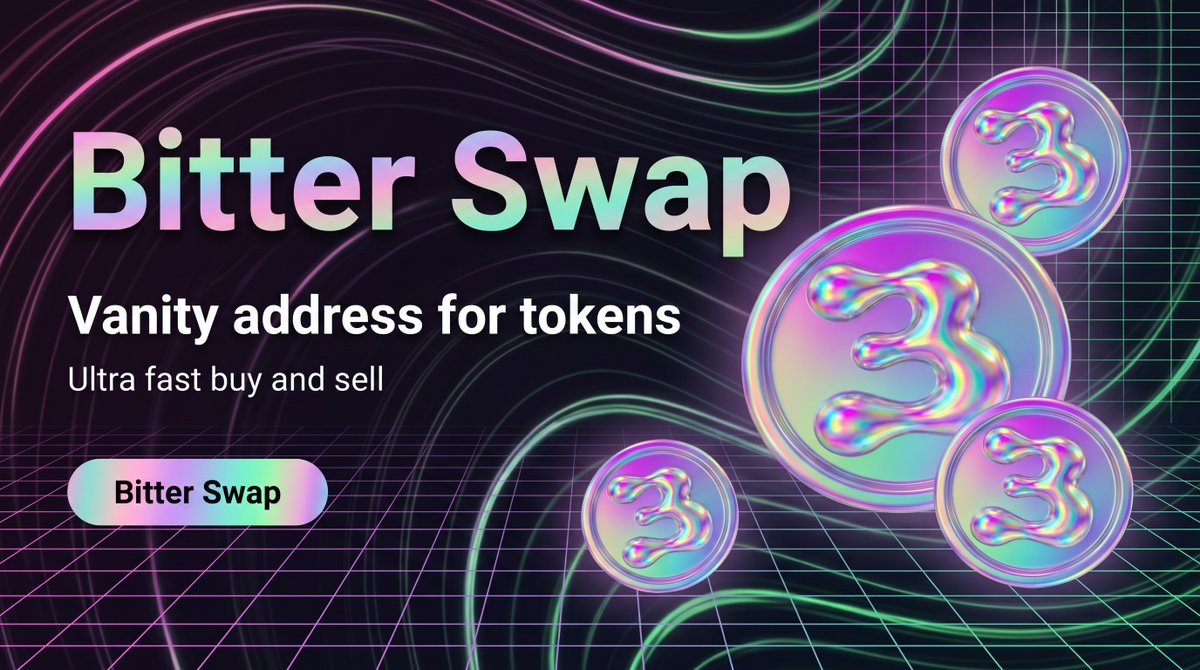 Bitter Swap (@Bitterswapfun) / Posts / X