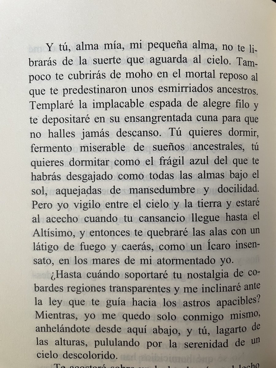 kenzaburete's tweet photo. Cioran se hace pesado muchas veces, sobre todo cuando abandona la primera persona, y más aún en francés. En rumano, en cambio, escribía mejor, más vivo. Breviario de los vencidos no es de los más leídos, pero para mí es su mejor libro. Me acompaña desde la adolescencia. https://t.co/9HM1SIhJ2q