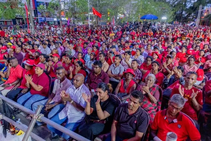ImThimira07's tweet image. National People's Power (NPP) May Day rally in Maharagama, Colombo.

#lka #SriLanka #NPP #MayDay