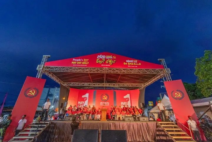 ImThimira07's tweet image. National People's Power (NPP) May Day rally in Maharagama, Colombo.

#lka #SriLanka #NPP #MayDay
