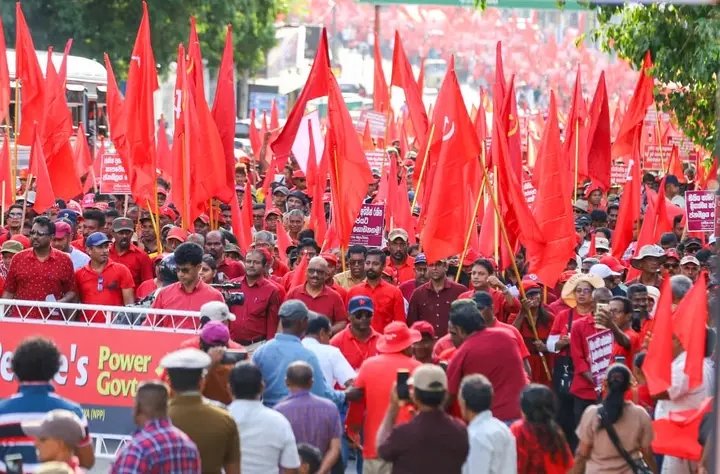 ImThimira07's tweet image. National People's Power (NPP) May Day rally in Maharagama, Colombo.

#lka #SriLanka #NPP #MayDay