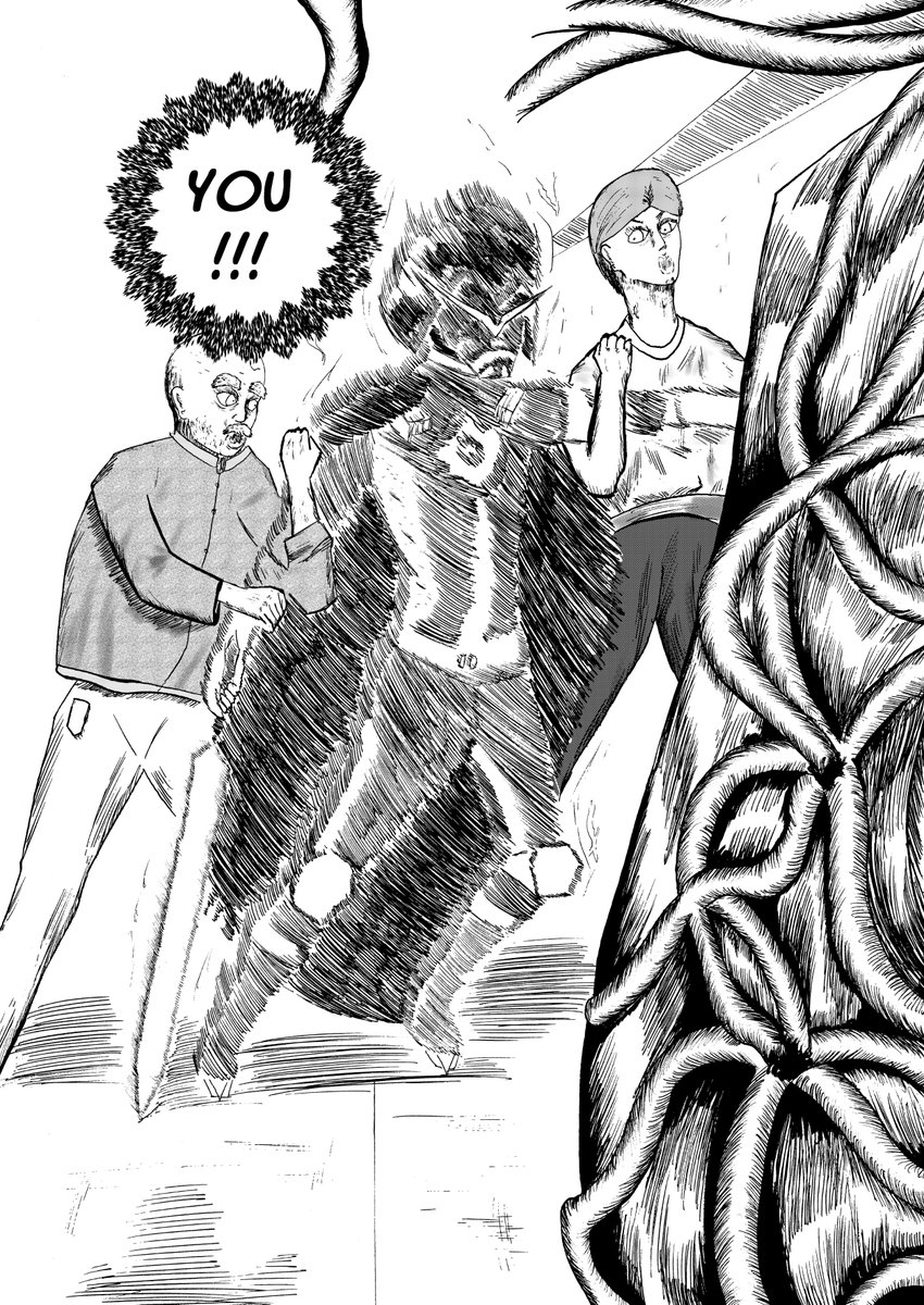 Kubine_art's tweet image. I like coming back to this picture to see how nicely these lines were made
#Illustration #manga