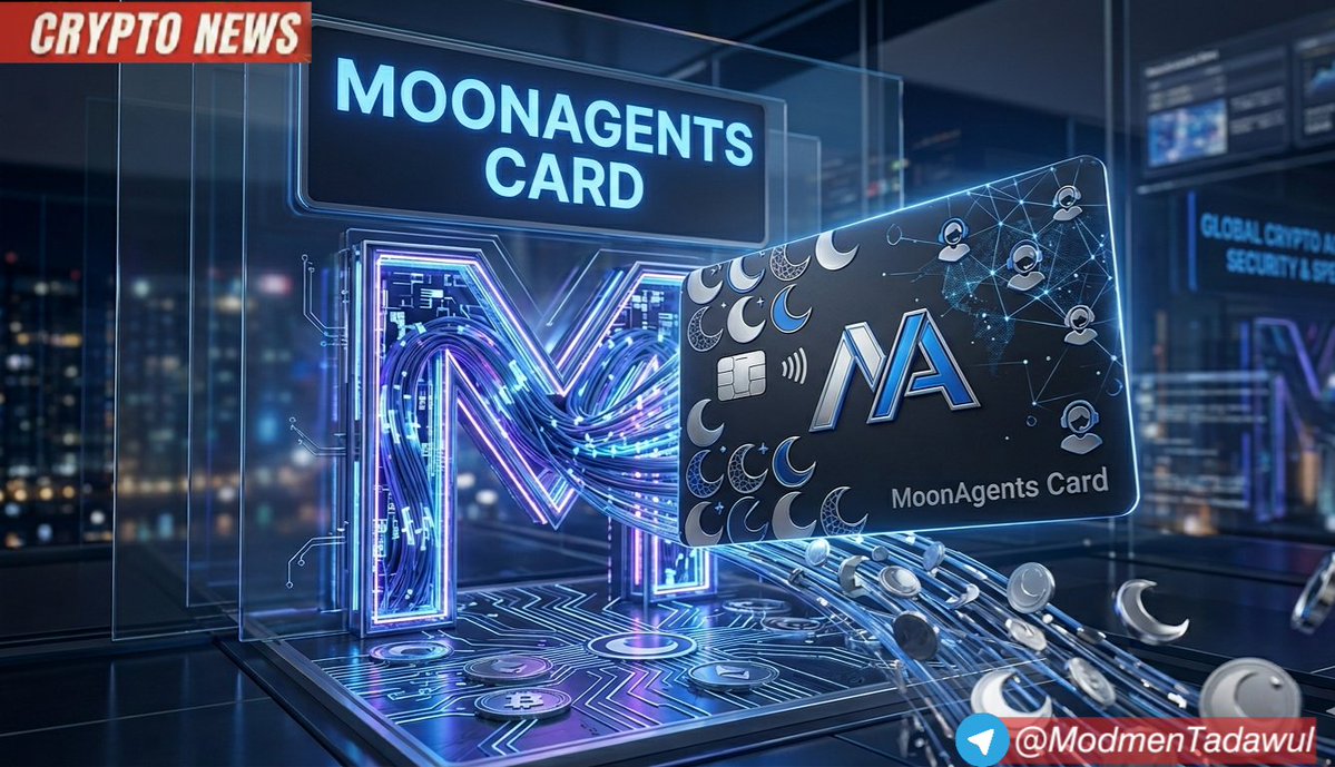 ModTadawul's tweet image. 📊 #اخبارالـكريبتو  

أعلنت #MoonPay عن إطلاق بطاقة MoonAgents Card جديدة، وهي بطاقة خصم افتراضية تعمل على #Mastercard وتستهدف دمج الذكاء الاصطناعي مباشرة في عمليات الدفع.

💳 البطاقة تتيح لوكلاء الذكاء الاصطناعي إنهم ينفذوا عمليات إنفاق مباشرة من رصيد المستخدم المرتبط بمحافظة
