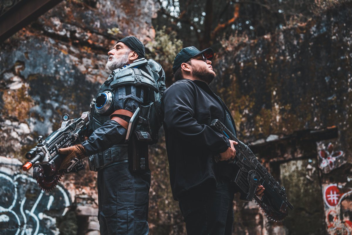 EG_wicho's tweet image. Vamos a regalar una réplica de la Lancer de Gears of War en tamaño real y un juego firmados por la voz de Marcus Fenix en español latino AKA Sebastián Llapur entre 2 personas que dejen su like y RT aquí.

Hoy celebramos el Remix de “Dom y Maria”.

Hay algo que quiero compartir: