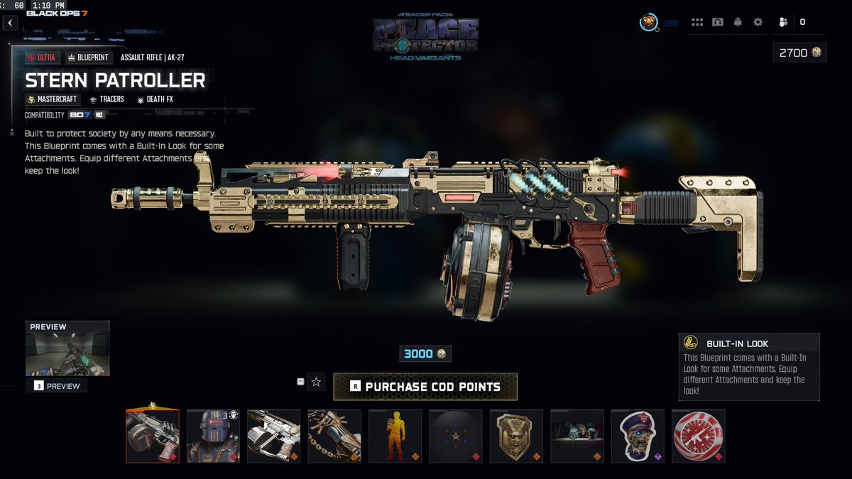 CamoFlaugeAk47's tweet image. NEW SEASON 3 RELOADED BLACKOPS 7: TRACER PACK PEACE PROTECTOR (HEAD VARIANTS) BUNDLE!

#CallofDuty #Warzone #Zombies #Blackops7

youtube.com/shorts/XYpTlgA…