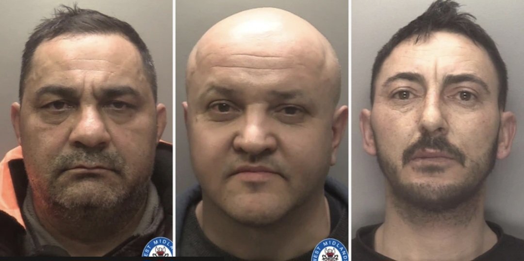 diversity999x's tweet image. Three men have been jailed for three years each after stealing underground cables worth £50,000, causing phone and broadband outages for thousands of people in Birmingham.

Marian Agarlita, 37, from the Isle of Wight, and Sorin Condrache, 45, and Aldafin Poenaru, 49, both of