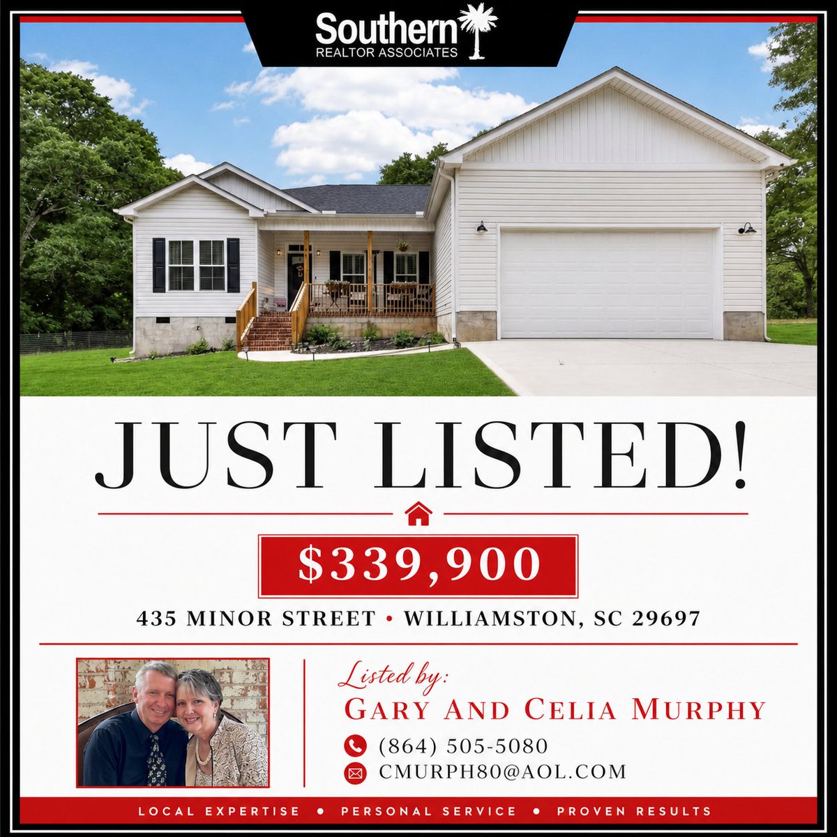 SRealtorAssoc's tweet image. NEW LISTING! 
Fresh on the market—your next chapter starts here!

#SouthernRealtorAssociates #NewListing #Williamston #AgentCeliaMurphy #AgentGaryMurphy
