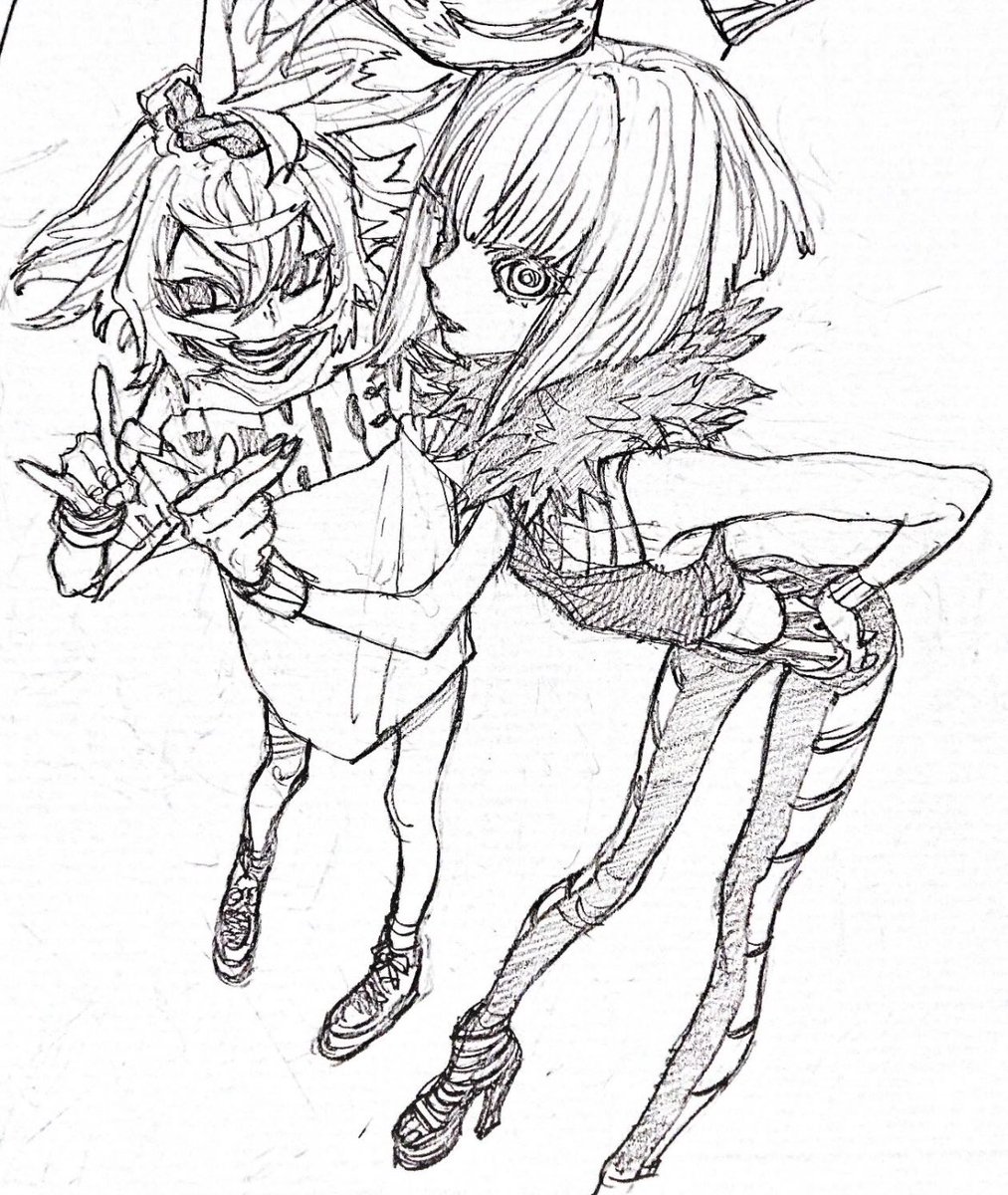 Danbewicked's tweet photo. Hyo and remlin by urana oh my days https://t.co/NmyxNrpPQw