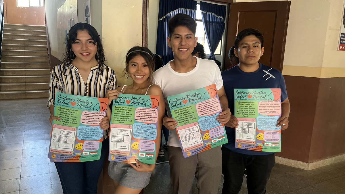 BritShika's tweet image. Informando sobre Salud Mental dentro de la Universidad Juan Misael Saracho. 

#saludmental #universidad