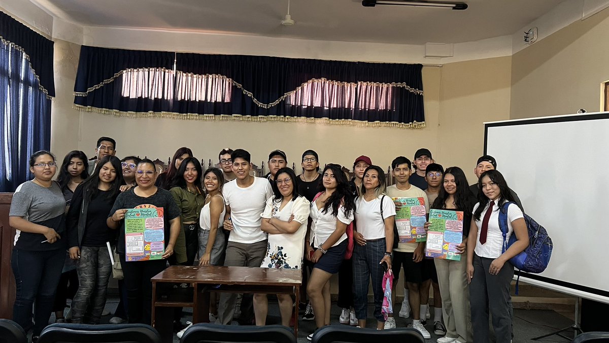 BritShika's tweet image. Informando sobre Salud Mental dentro de la Universidad Juan Misael Saracho. 

#saludmental #universidad