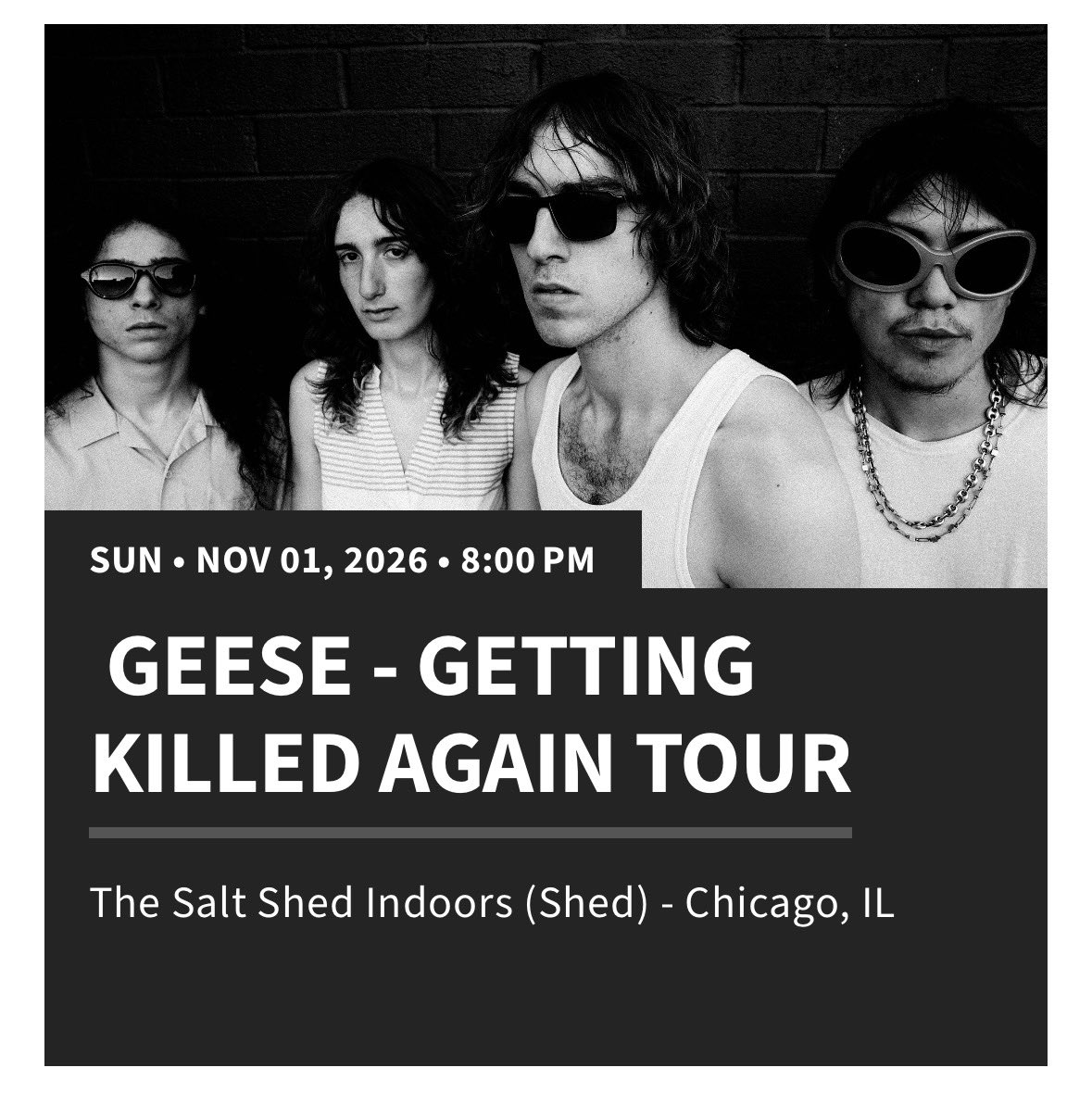 caved and got resale to geeseoween night 2 because the price wasn’t terrible, plus the guy transferred the ticket immediately so that was nice, now I just need to figure out how to get a ticket for night 1