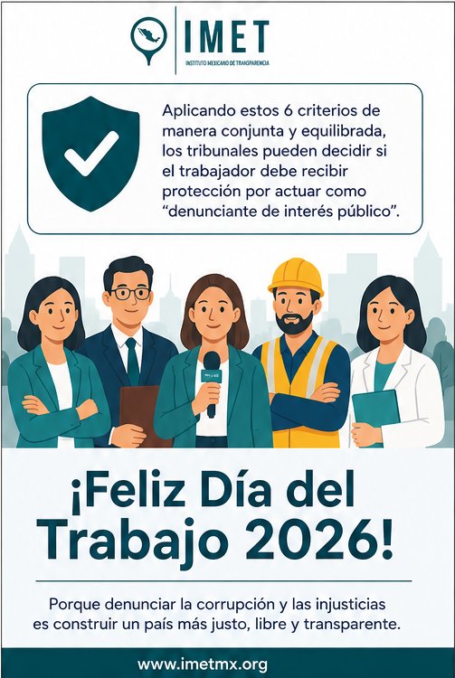 Instituto Mexicano de Transparencia IMET tweet media