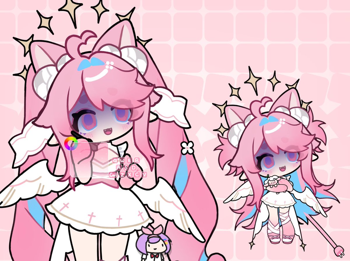 Mae 💗 Illust / Design / L2D Artist tweet media