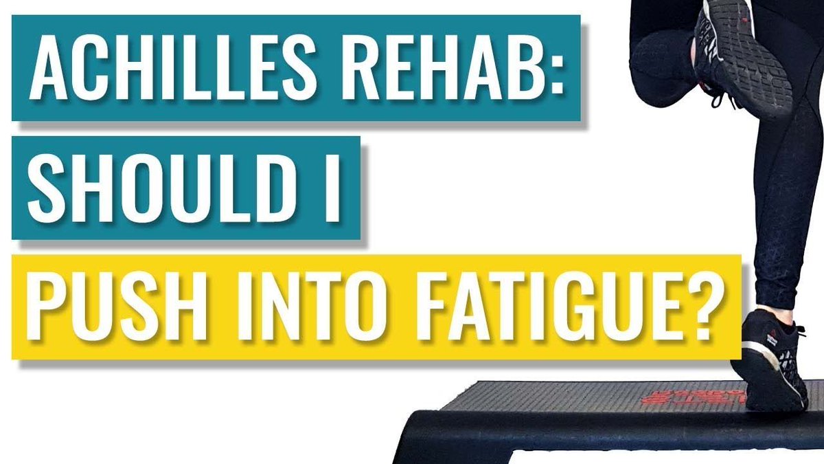 TreatMyAchilles's tweet image. How hard can/should you work when doing your Achilles rehab? Sports physio Maryke explains how you can decide whether you're working hard enough when doing your exercises.
youtu.be/4D06w5-poXw - #running #runchat #triathlon #AchillesTendon #achillesinjury #achillestendonitis