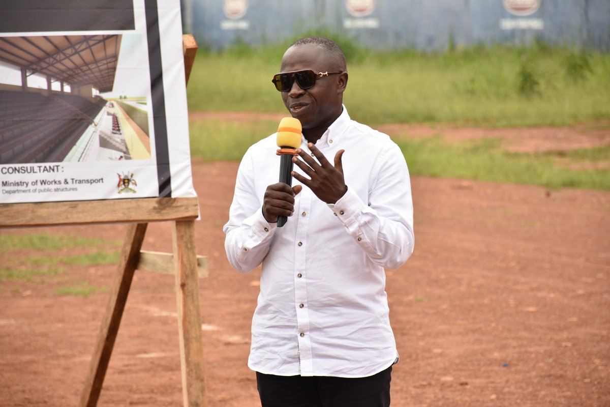 NCSUganda1's tweet photo. Gulu, Lira
 Training 
 Grounds
 Sites
 Handed
 Over Too 
🇺🇬🇺🇬🇺🇬🇺🇬

Having handed over the Boma Ground of Hoima and King George Stadium of Masindi to the UPDF Engineering Brigade a  couple of days earlier, the National Coucil of Sports (NCS) has today followed suit with Pece Stadium, Gulu University and Lira University grounds. 
All three ceremonies were once again presidied over by the Minister of State for Education and Sports in charge of Sports, Hon. Peter Ogwang, flanked by the NCS Board Chairperson Ambrose Tashobya and General Secretary Dr Bernard Patrick Ogwel.
The trio underlined government's commitment to countrywide sports infrastructure development and to the success the Pamoja AFCON 2027, reiterated the importance of that infrastructure in the Acholi and Lango sub regions naturally endowed with people of great athletic qualities, called on the private sector in the country to also seize the opportunity and pull it's weight ahead of all the major international sports events coming to these facilities, and urged consultants Ministry of Works and Transport and contractors UPDF to do everything possible to meet the six-month project timelines.
These committments and calls were made in the presence of political heads including Hon. Martin Ojara Mapenduzi (MP Bardege-Layibi County), District and City political and administrative leaderships, the university hierarchies in Gulu and Lira led by the representatives of the Vice Chancellors, NCS top management, the Ministry of Works team led by Eng. Henry Lubega, the contractor's team led by Lt. Col. Peter Seku Kidemuka, area locals, and media.
The training grounds in Gulu and Lira are attached to the Akii-Bua Olympic Stadium, for which the construction has made major strides in the last few months.