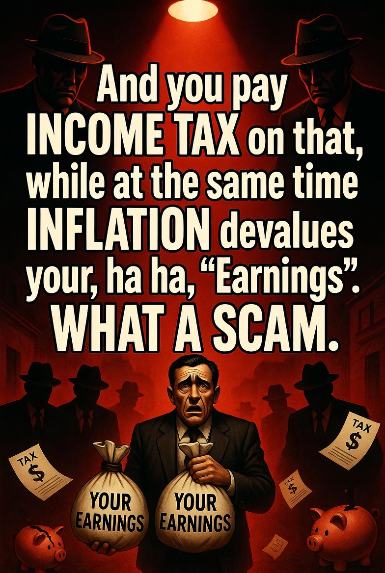 dotcomrealty's tweet photo. @cryptofergani Bank pays the 0.5%, then you pay tax. Inflation fucks you from behind. https://t.co/4myjElZOxh