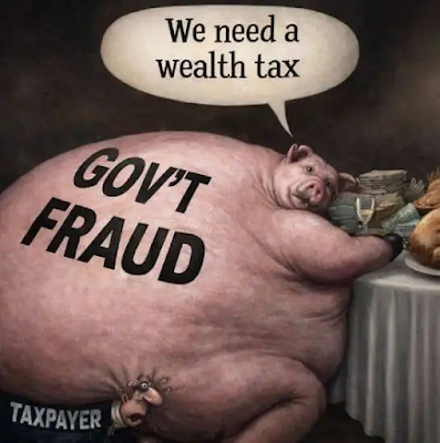 kaczmarek78's tweet image. The #perfect #meme describing #BlueState governance and their proposed #WealthTax on those attempting to #Flee to #freedom!