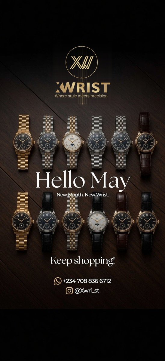 Xwrist_'s tweet photo. NEW MONTH. NEW WRIST⌚️

Shop 10/50 from us todayyy 🛍️ https://t.co/I5MKVcqmx7