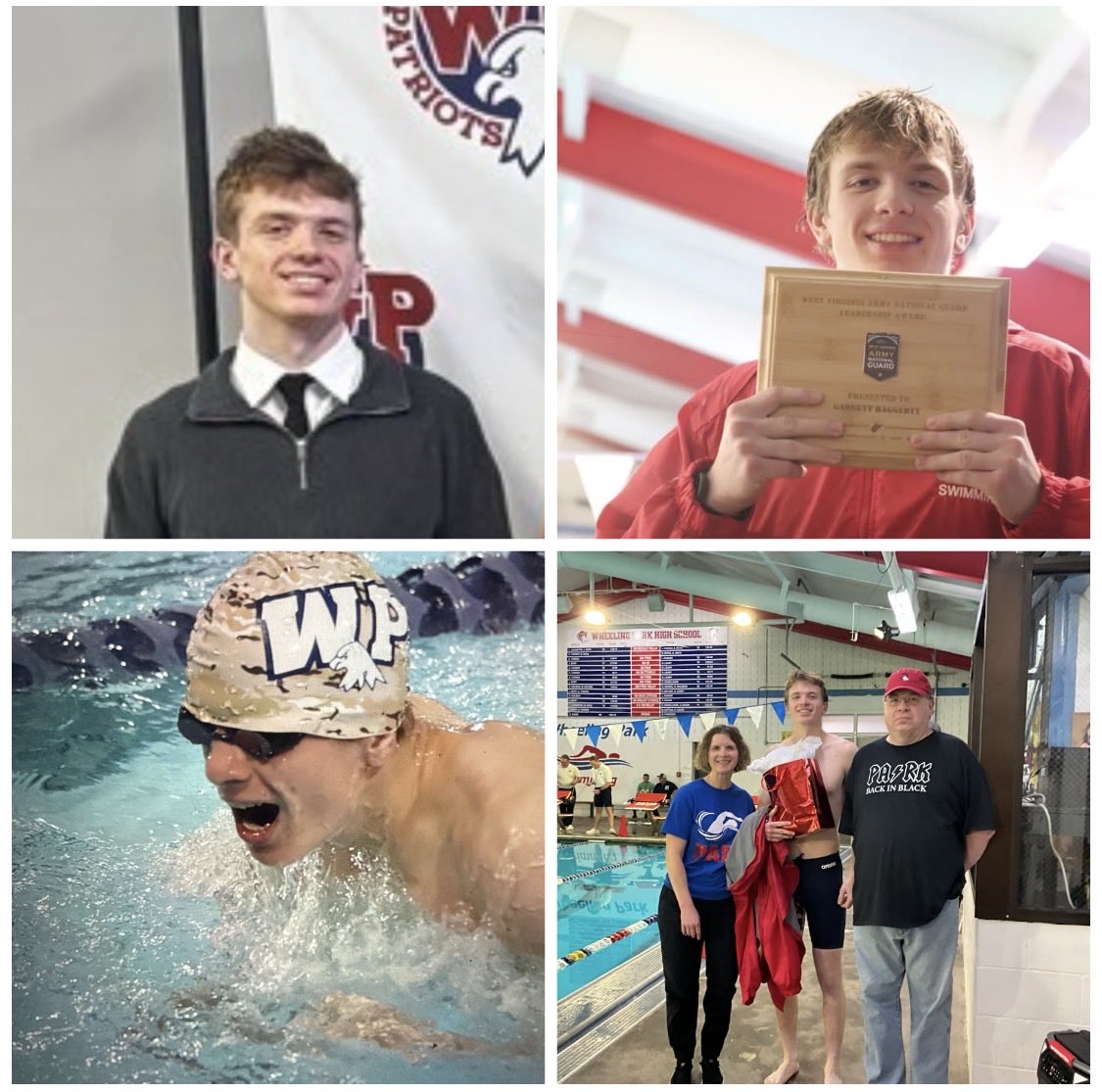 Swimming_WPHS's tweet photo. Congratulations to Senior Garrett Haggerty on his enlistment in the Army National Guard!!! #ThePark https://t.co/vlQFzrs6xg