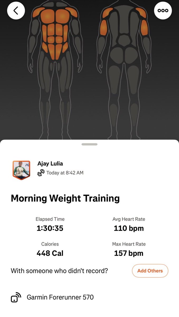 ajaylulia's tweet image. CST workout 💪
Wrapped up with core work

#StrengthTraining #CST #Core #WorkoutDone #Discipline