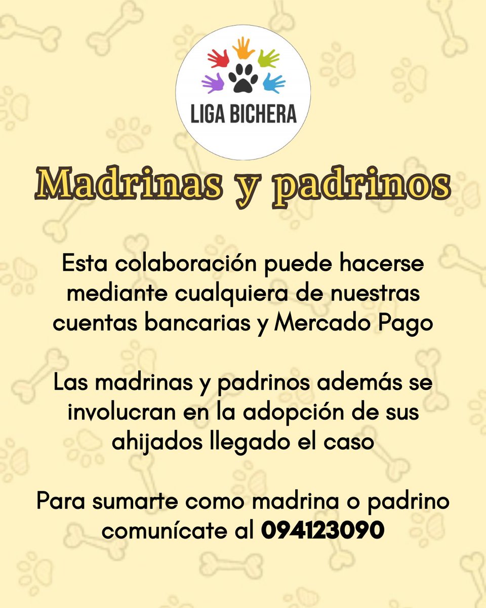 Recuerden que si bien el dinero es sumamente importante para nosotros, para cubrir deudas y poder seguir ayudando, también hay otras maneras de hacerlo 🫶🏼