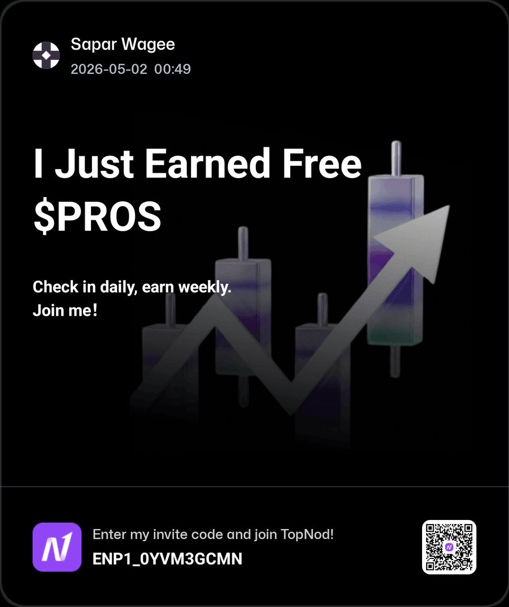 i_ifahi's tweet photo. Just joined TopNod Energy Park ⚡️
Simple tasks → earn Energy → share weekly $PROS rewards.
The more people join, the bigger the reward pool 
Worth a try！
#topnodenergy
https://t.co/Dlj59jLqL1 https://t.co/NeGDyKtkEO