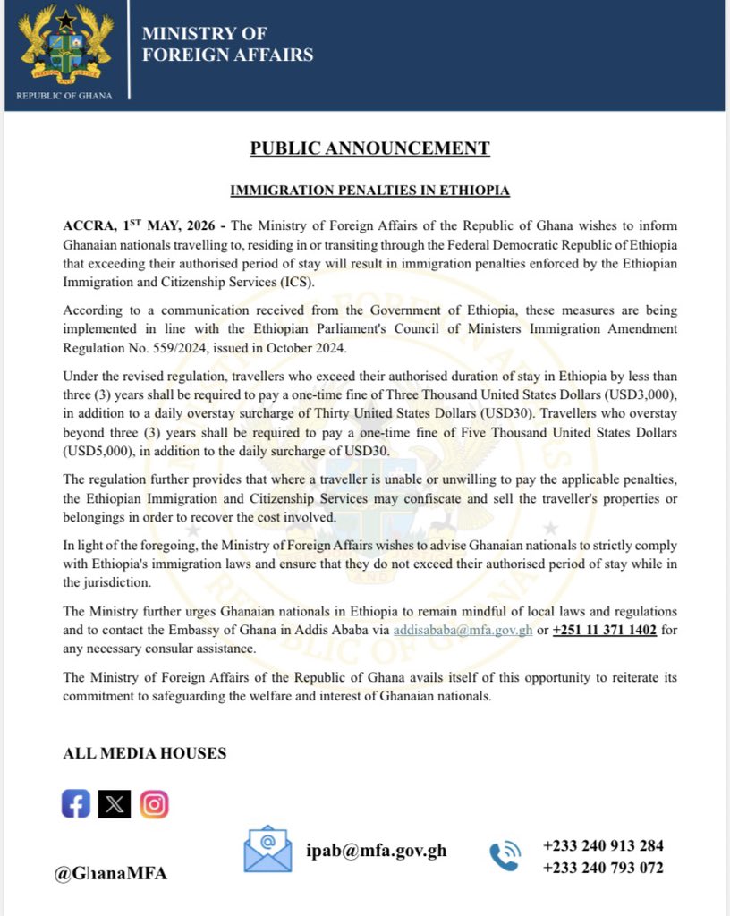 Ghana MFA tweet media