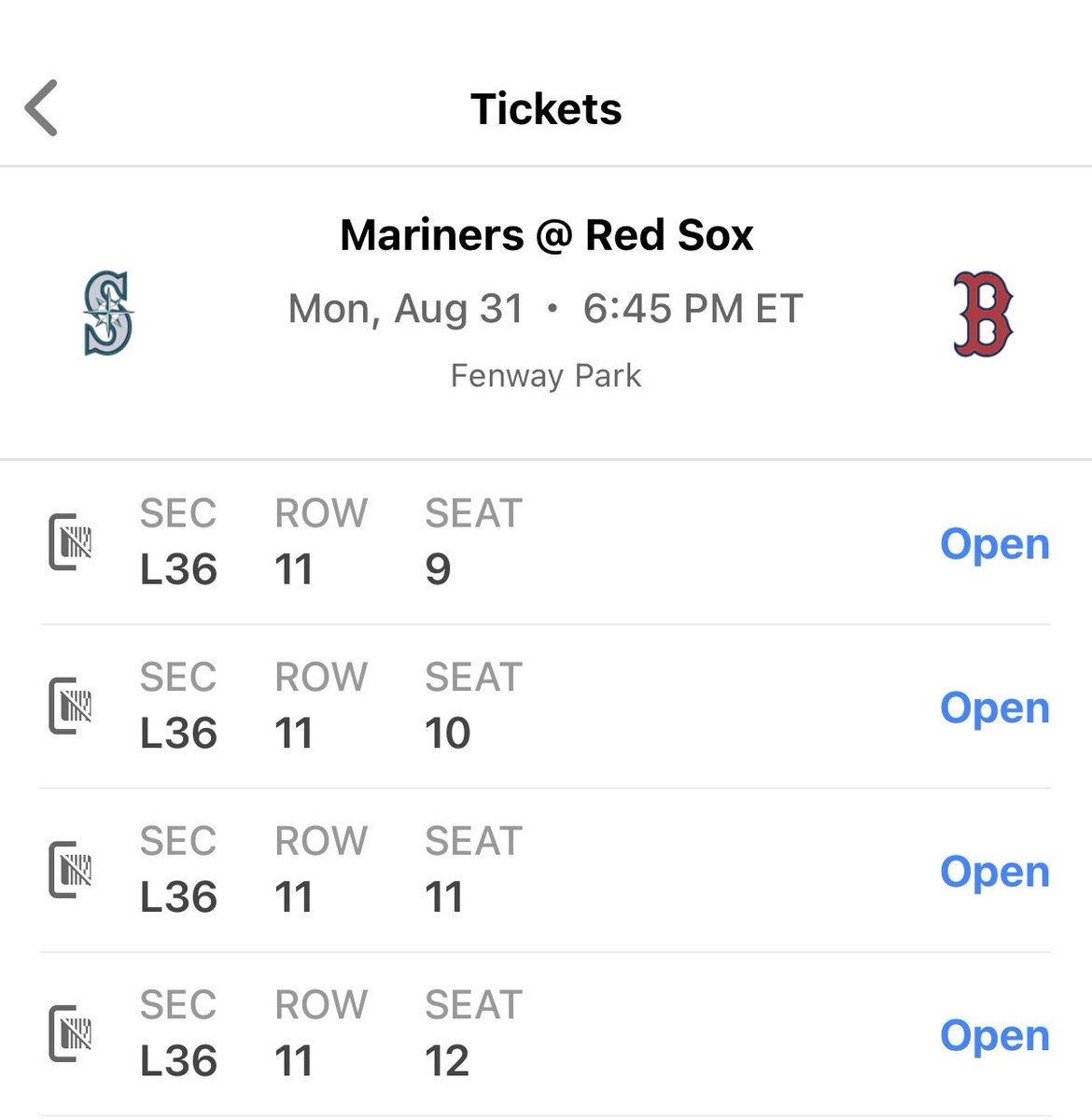 logalicious's tweet photo. Selling 4 tickets for Heated Rivalry Night at Fenway! https://t.co/toLF5r2SuR