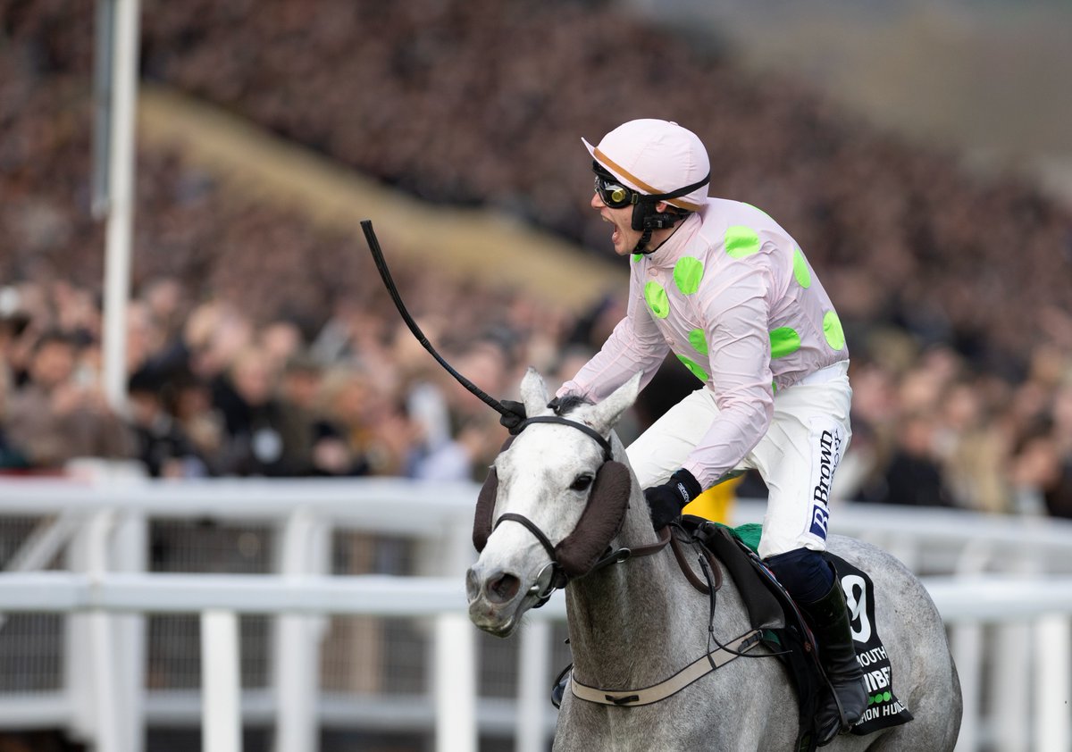 WHAT. A. MARE. 🔥

Lossiemouth wins the Boodles Champion Hurdle at Punchestown! 🏆